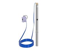 MSW Pompe Immergée Pompe de Puits Submersible 3800 L/h, 750 W, Profondeur de pompage max. 84 m, Diamètre de la pompe 70 mm, Acier inox