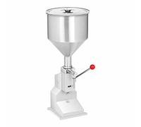 MSW Remplisseuse Manuelle Bouteille De Remplissage Liquide Emballage Conditionnement Production MSW-FMM-01 (Doses 5-50 ml, Trémie 10,6 l, ± 1% max., Max. 30 portions/min, 2 Embouts)