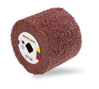 MSW Rouleau Abrasif MSW-GRIWHEEL-60 (100 x 120 mm, nylon, grain 60, mandrin de fixation M19, 1 pièce)