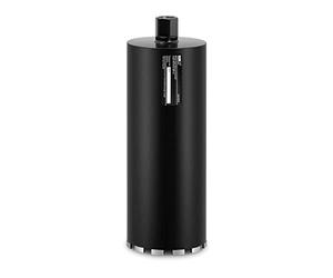 MSW Scie Trépan Diamant Cloche Béton Diamantée Mèche Emporte-Pièce Foret Pour Carotteuse Carottage Trous MSW-DCD-400/160 (ø 160 mm x 400 mm, Raccord 1 ¼" (UNC 7), Voie Sèche/Humide, Acier & Diamant)