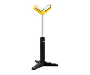 MSW Servante À Rouleau Tréteau D'Établi Support Chevalet D'atelier MSW-RT-852 (Hauteur 63,5-103,5 cm, Capacité 800 kg, 2 Rouleaux, Bâti En Fer et Plastique, Rouleaux En Acier)
