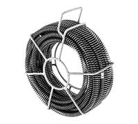 MSW Spirales de Plomberie Lot de 6 MSW-CABLE SET 1 (raccord Ø16 mm, largeur de canalisation adaptée Ø 30-100 mm, longueur totale de la spirale 14,7 m, acier à ressort)