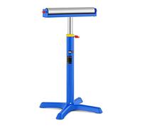 MSW Support À Rouleau Servante D'Atelier Chevalet MSW-RT-80 (Hauteur Réglable 70-116 cm, Max 80 Kg, Pied En Croix, Acier)