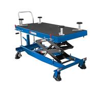 MSW Table élévatrice - pour batterie de voiture électrique - avec roulettes - jusqu'à 1000 kg Table de levage mobile Plateforme élévatrice hydraulique