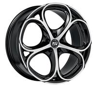 JANTES ROUES MSW MSW 82 POUR JEEP CHEROKEE 9X20 5X110 GLOSS BLACK FULL POLISHED