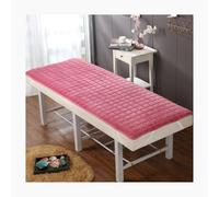 Mswborml D,70x180cm, Douce Surmatelas en Mousse pour Lit de Spa pour Salon de Beauté, Super Doux Surmatelas pour Lit de Spa, Coussin de Lit avec Tête Ronde, Dessus de Table de Massage D'épaisseur