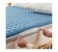 Mswborml Épaissir Coton Housse de Protection pour Matelas, Housse de Futon Sol Japonaise avec Fermeture Éclair, Lavable Protege Matelas, Japonaise Housse de Matelas Futon de Sol,A,100x200cm/39x79in