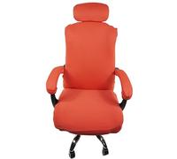 Mswborml Housse pour Chaise de Bureau Ergonomique avec Housse D'appui-Tête et D'accoudoir, Housse de Chaise Gaming Anti Griffe de Chat Universel Housse de Protection Chaise Gaming Lavable,J