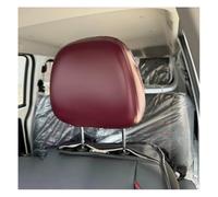 Mswborml Imperméable PU Housse D'appui-Tête de Voiture 2 Pièces | Doux Housses de Têtière Universelles pour SUV Camions Respirante Protection et Décoration de Siège Auto pour Tous Véhicules