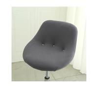 Mswborml Imprimé Housse Chaise Haute de Bar avec Incurvè Dossier, Scandinave Housse de Tabouret de Bar avec Petit Dossier, Lavable Protecteur Chaise de Salle À Manger avec Fond Élastique,R,2PCS
