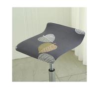 Mswborml Imprimé Housse de Tabouret de Bar Carre Lot de 4/2, Universelle Couvre Siege Tabouret de Bar avec Fond Élastique, Industriel Housse pour Chaise Haute de Bar Scandinave, Lavable,S,4PCS