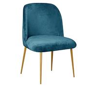 Mswborml Velours Housse de Chaise Salle à Manger Scandinaves Lot de 6/4/2, Dossier Incurvé Recouvre Chaise Salle à Manger Extensible, Housse de Protection pour Chaise Salle à Manger Cuisine,H,1PCS