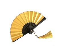 MSWgjYRQ Éventail pliable en papier vierge de couleur chinoise, rouge, rose, mini japonais pliable pour enfants, décoration de mariage, éventails pliants décoratifs (G)