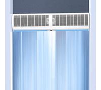 MSWIGS HSF Air Curtain Machine Commercial Large Air-mesuré Porte -tête Air Curtain Fan avec télécommande rideau d'air au-dessus de la porte (taille : 90 cm)