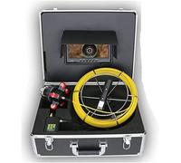 MSWIGS HSF Endoscope industriel Serpent Caméra d'inspection de tuyau 17,8 cm Caméra vidéo de vidange d'égout Endoscope de canalisation Endoscope industriel 30 m