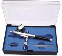 MSWIGS HSF Set aérographe Mini aérographe sans fil pour tatouages, décorations pour gâteaux, ongles multi-usages Set aérographe (couleur : 0,5 mm)