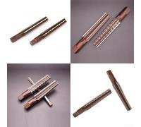 MT 12345 Ensemble d'alésoirs manuels pour douille conique Morse avec bords rugueux et fins pour alésage manuel des trous de broche de machine et des matériaux métalliques souples (MT3)