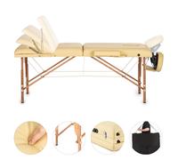 MT 500 Table de massage pliante 210 cm 200 kg mousse fine -beige