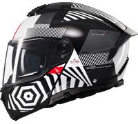 MT ATOM 2 SV STRANGE glanz schwarz-weiss XXL