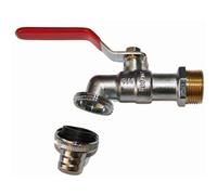 MT BK robinets jardin - Robinet à sphère JARDIN PN16 raccord tuyau 3/4 x 3/4 "