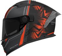 MT BRAKER SV CHARM matt schwarz-orange XS