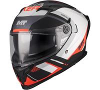 MT BRAKER SV INCEPTION Integralhelm matt schwarz-rot B5 S
