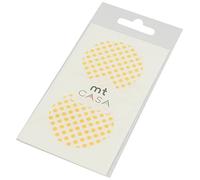 MT Casa "pois" abricot Design Pastille (Lot de 10)