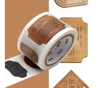 Mt Ex Motif Étiquettes Cuir/ Leather Tag - 3cm