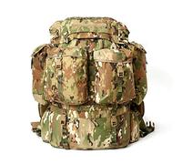 MT Filbe Sac à dos modulaire 100 l avec cadre en ABS externe, sac d'assaut détachable et porte-hydratation