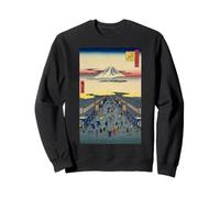 Mt.Fuji, période Edo, Ukiyoe, Hiroshige, estampes,souvenirs Sweatshirt