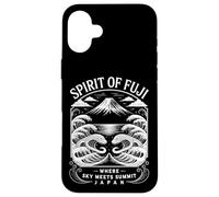 MT Fuji Spirit Japan Hokusai Waves Souvenir Japonais Coque pour iPhone 16 Plus