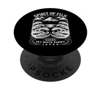 MT Fuji Spirit Japan Hokusai Waves Souvenir Japonais PopSockets PopGrip Adhésif
