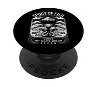 MT Fuji Spirit Japan Hokusai Waves Souvenir Japonais PopSockets PopGrip Adhésif