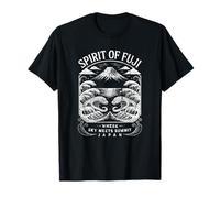 MT Fuji Spirit Japan Hokusai Waves Souvenir Japonais T-Shirt