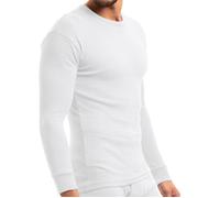 MT haut de ski et thermique léger pour homme - sous-vêtement d’hiver à manches longues - Blanc XL