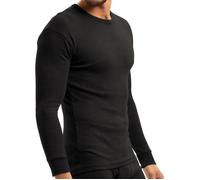 MT haut de ski et thermique léger pour homme - sous-vêtement d’hiver à manches longues - Noir XXL