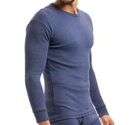 MT - Haut thermique - Manches Longues - Homme Gris verschiedene - Bleu - Large