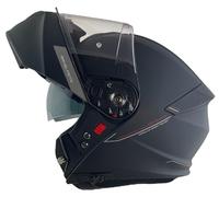 MT Helmet Casque de moto modulable Genesis, taille L (59/60), noir mat, homologué 22.06