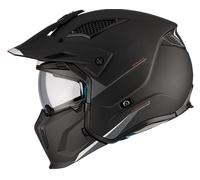 MT Helmets Casque Trial Modèle Streetfighter SV Taille L (59/60) Couleur noir mat uni démontable 22.06