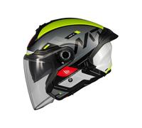 MT Helmets Cosmo SV Silence B3 Casque jet noir et brillant entièrement homologué (M 57/58)