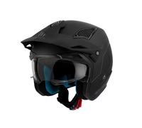 MT Helmets District SV S Solid Casque de Moto Mixte, Noir Mat, 2XL