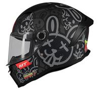 MT Helmets Stinger 2 YOZU A2 Mat Entièrement homologué 22.06 Approuvé Dot pour route (M 57/58)