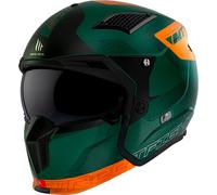 Mt Helmets Streetfighter Sv S Totem casque pliable vert M vert M