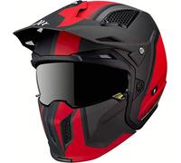MT HELMETS Casque moto Streetfighter SV Twin Matt Red XS