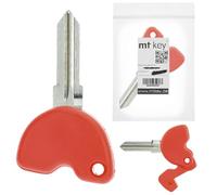 MT KEY Clé de rechange vierge GT15R compatible avec Piaggio Beverly Fly Liberty AB03