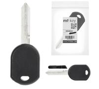 MT KEY FO38R Clé de rechange de voiture compatible avec Ford Escape II Expedition II Thunderbird 01-05 Mazda Tribute Mercury Grand Marquis Sable LS SE F-150 F-250 F-350 12.GEN 11-16