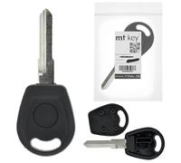 MT KEY HU49 Clé de rechange de voiture compatible avec VW Golf III Cabrio 1H Passat III Polo III SEAT Cordoba I INCA Ibiza 6K Toledo Marbella Audi A4 S4 B6 8E A6 S6 C5 A8 D2 Coupé S2 Cabriolet