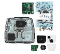 MT-KEY Télécommande 2 boutons 434 MHz compatible avec Lexus ES GS RX SC 300 Toyota Avensis Corolla MR2 Land Cruiser Rav4 Yaris 433,05 MHz