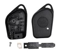 mt key Télécommande pour clé de voiture - 1 boîtier - 1 bouton + 1 lame vierge - Pour Citroën Saxo Peugeot 106 306