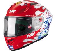 MT KRE+ S YAMANAKA Integralhelm rot-weiss A5 S